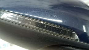 Дзеркало бічне праве у зборі Porsche Macan 15-26 15 пінів, автозатемніння, поворотник, підігрів, підсвічування, синє, скол
