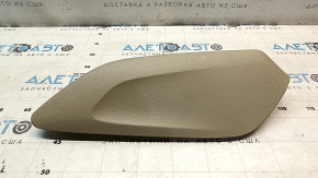 Накладка центральної консолі збоку права Nissan Rogue 14-20 бежева