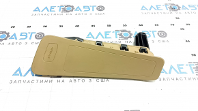Подушка безопасности airbag заднего левого сиденья Porsche Macan 15-18 бежевая, царапины
