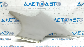 Накладка задньої стійки права Lexus LS460 LS600h 07-12 сіра, під хімчистку