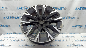 Диск колесный R21 x 9.5J ET45 Mazda CX-90 24-26 черный с серебром, бордюрка