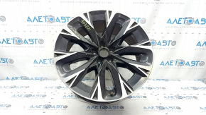 Диск колесный R21 x 9.5J ET45 Mazda CX-90 24-26 черный с серебром, бордюрка