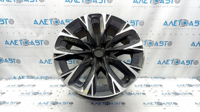 Диск колесный R21 x 9.5J ET45 Mazda CX-90 24-26 черный с серебром, бордюрка