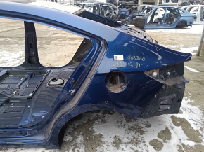 Чверть крило задня ліва Hyundai Elantra AD 17-20 на кузові, синя, тички