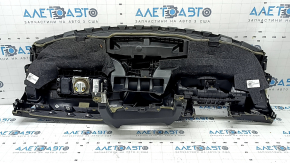 Торпедо передняя панель с AIRBAG Audi A3 8V 17-20 4d, AWD, черная под active display