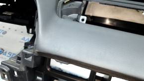Торпедо передняя панель с AIRBAG Mazda CX-9 16-23 черная, царапины