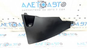 Накладка центральної консолі збоку права Mazda CX-9 16-23 передня, чорна, подряпини
