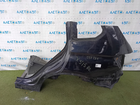 Чверть крило задня ліва BMW X3 F25 11-17 відпиляна, чорна, тички