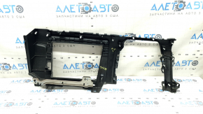 Накладка колени пассажира Mazda CX-9 16-23 черная, потёртость
