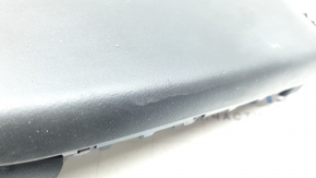 Подлокотник Mazda CX-9 16-23 кожа, черный, с подстаканниками, потёрта кожа, сломано крепление