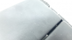 Подлокотник Mazda CX-9 16-23 кожа, черный, с подстаканниками, потёрта кожа, сломано крепление