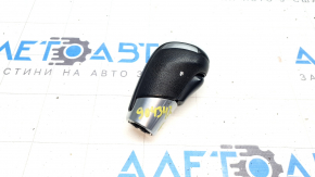 Ручка КПП Mazda CX-9 16-23 кожа черная, царапины, потерта