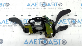 Подрулевой переключатель гитара в сборе Audi A3 8V 15-20 4d под дистроник и слежение за полосой
