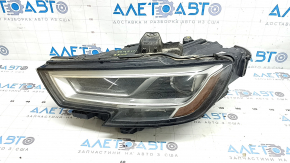 Фара передня ліва в зборі Audi A3 8V 17-20 LED з нижнім кріпленням, під полірування.