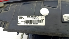 Фонарь внутренний крышка багажника правый Audi A3 8V 17-20 4d LED