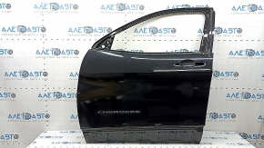 Дверь голая передняя левая Jeep Cherokee KL 14-23 черный PXJ, крашена 0,3
