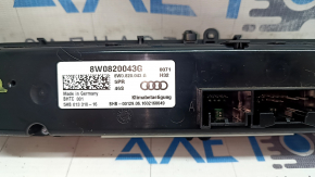 Управление климат-контролем Audi A4 B9 17-25 с подогревом, царапины
