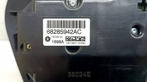 Управление климат-контролем Jeep Cherokee KL 19-23 auto, dual zone, тип 2