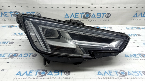 Фара передняя правая в сборе Audi A4 B9 17-19 Full LED, песок