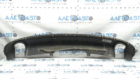 Губа заднего бампера Audi A4 B9 17-18 s-line матовая, царапины