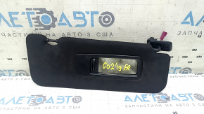 Козирок правий BMW X7 G07 19-26 алькантара Schwarz, без гачка