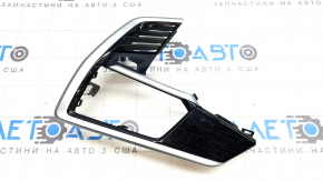 Накладка передньої панелі ліва BMW X7 G07 19-22 під дерево Fineline/metal, з підсвічуванням, подряпини, потерто