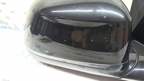 Зеркало боковое правое в сборе BMW X7 G07 19-22 9 пинов, поворотник, подогрев, память, BSM, камера, Shadow-Line, черное, царапины, песок