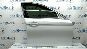 Двері в зборі передні права BMW 5 G30 17-23 keyless, ручка з хром молдингом, білий A96