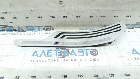 Вставка накладки порога задня ліва BMW X7 G07 19-26 хром з підсвічуванням під 6 місць, M-Sport, подряпини