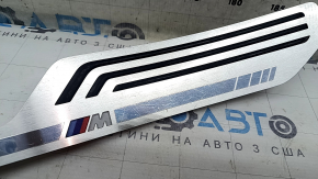 Вставка накладки порога задня ліва BMW X7 G07 19-26 хром з підсвічуванням під 6 місць, M-Sport, подряпини