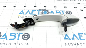 Ручка двери внешняя задняя левая BMW 5 G30 17-19 keyless с подсветкой и хром молдингом, надломана