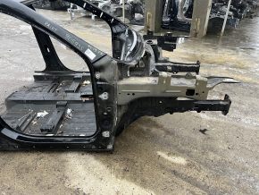 Чверть передня права Jeep Cherokee KL 19-23 на кузові, чорна, фарбована