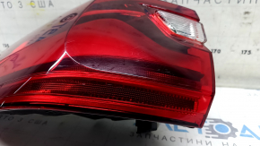 Фонарь внешний крыло левый BMW X7 G07 19-22 LED, царапины