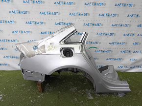 Чверть крило задня права Audi A4 B8 08-16 седан, відпиляна, срібло