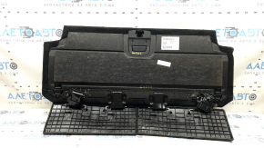 Пол багажника BMW X7 G07 19-23 черный Anthrazit, с ручкой, царапины на ручке, под чистку, сломаны кронштейны