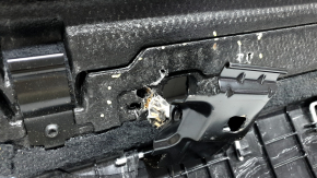 Пол багажника BMW X7 G07 19-23 черный Anthrazit, с ручкой, царапины на ручке, под чистку, сломаны кронштейны