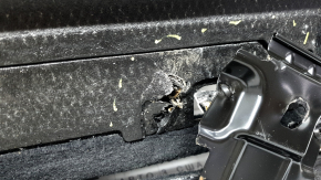 Пол багажника BMW X7 G07 19-23 черный Anthrazit, с ручкой, царапины на ручке, под чистку, сломаны кронштейны
