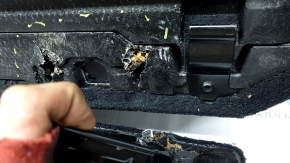 Пол багажника BMW X7 G07 19-23 черный Anthrazit, с ручкой, царапины на ручке, под чистку, сломаны кронштейны