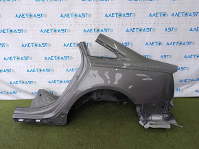 Чверть крило задня ліва Audi A6 C7 12-18 графіт, відпиляна
