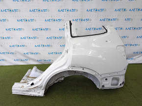 Четверть крыло задняя левая Subaru Forester 19-24 SK отпилена, белая, замят закат