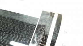 Накладка центральной консоли BMW X7 G07 19-25 под дерево Fineline Stripe, потёртость, сломаны крепления