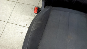 Водительское сидение Ford Mustang mk6 18-23 без AIRBAG, электро, купе, черная ткань, под химчистку