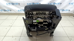 Водительское сидение Ford Mustang mk6 18-23 без AIRBAG, электро, купе, черная ткань, под химчистку