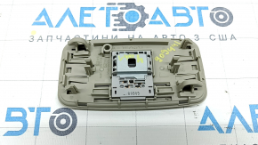 Плафон освещения задний Toyota Camry v40 бежевый, без люка, 2 части, царапины