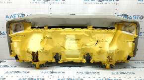 Обратная сторона подушки заднего ряда Toyota Camry v40 07-09, видна структура креплений.