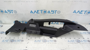 Накладка задней стойки правая Ford Focus mk3 11-18 5d черная, царапины