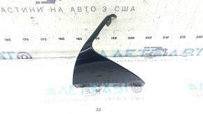Накладка переднього бампера нижня ліва BMW X7 G07 19-22 M-Sport, пісок