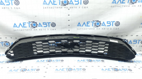 Решетка радиатора grill Ford Mustang mk6 18-23 рест с черной эмблемой, мелкие царапины, песок