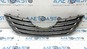 Решітка радіатора grill Toyota Camry v40 07-09 hybrid, хром, пісок