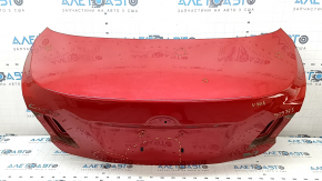 Кришка багажника Toyota Camry v40 червоний 3R3, вм'ятини, тички, корозія